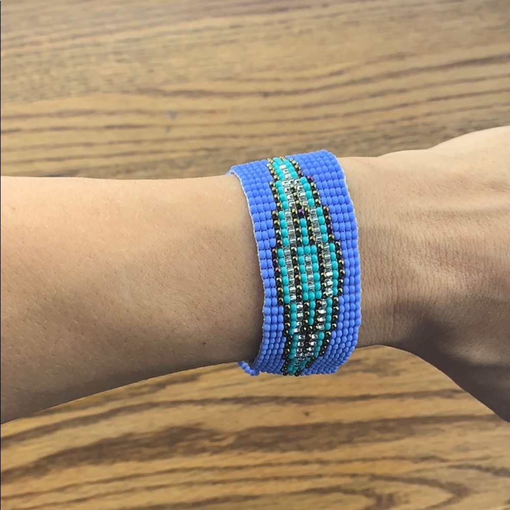 🐓 Boho beaded bracelet